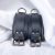 Bdsm leather Black ankle cuff 