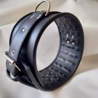 Spiked Leather Waist Cuff BDSM Accessory – Made from premium leather, for BDSM enthusiasts.