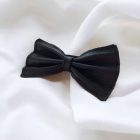 Fetish leather bow tie