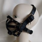 Leather Muzzle – Straps (Black)