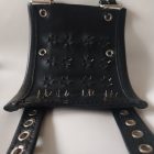 BDSM leather spiked penis cuff