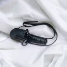 black leather bdsm penis harness, handmade