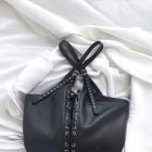 BDSM leather arm binder