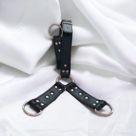 Leder armfessel hinter dem rücken(schwarz)