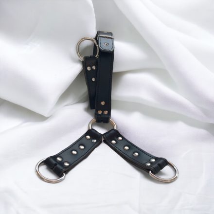 Leder armfessel hinter dem rücken(schwarz)