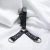 Leder armfessel hinter dem rücken(schwarz)