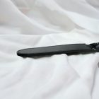 BDSM black leather paddle with chain handle