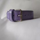 Bdsm nyakörv-nagy karikás (lila)