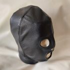 BDSM leather mask