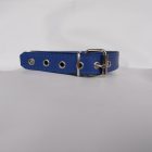 Fetisch blaues Leder Halsband