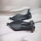 Leather Lace-up gloves 