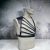 black leather multi-strap bdsm unisex body harness, handmade