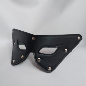  Fetish leather eye mask