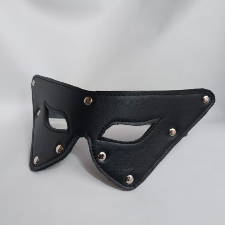  Fetish leather eye mask