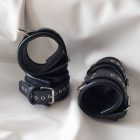 Spiked wrist and ankle cuffs