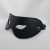 BDSM black leather Eye Mask