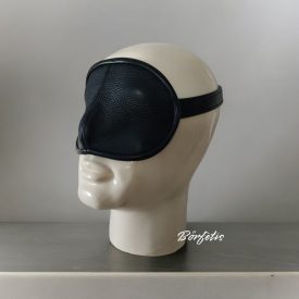 BDSM leather blindfold