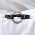 BDSM leather mouth opener