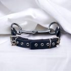 Bdsm zablás szájpecek bőrből petplay játékokhoz