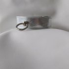 Leather Neck Straps – Crumpled Effect (Silver, Green)