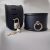 black leather BDSM lockable wrist cuffs, handmade