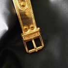 Bdsm nyakörv -fényes (arany színű)