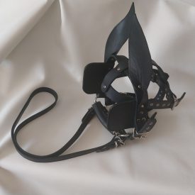 Bdsm bőr Pony kantár  pet-play 